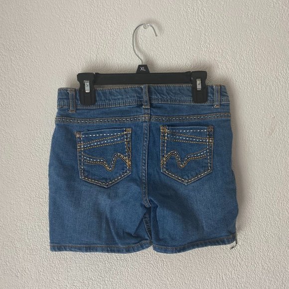 5/$25 JCPenney Arizona Jeans Company Girls' Stylish Jean Shorts - Picture 2 of 3